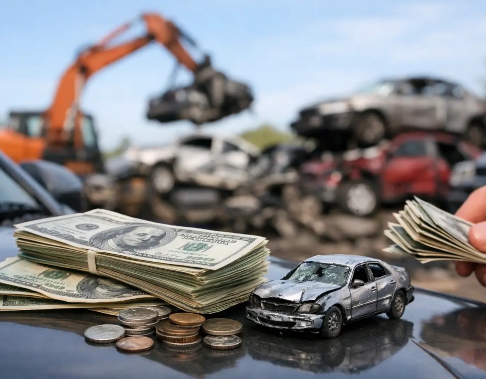 How Much Cash for Scrap Cars?