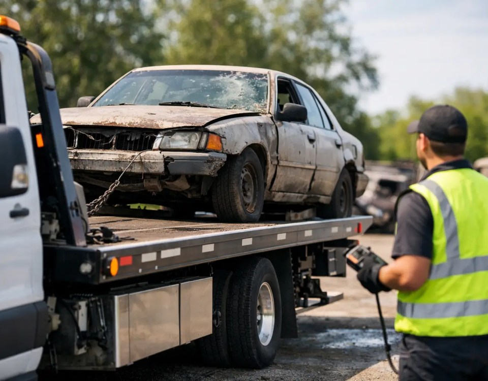 Junk Vehicle Pickup Service That Saves Time