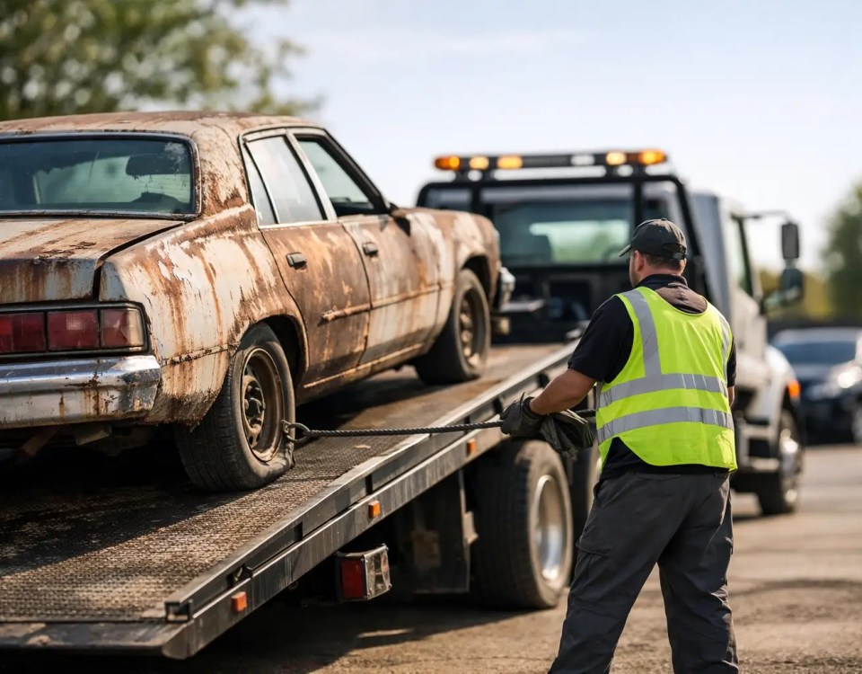 Free Towing for Junk Cars Without the Runaround